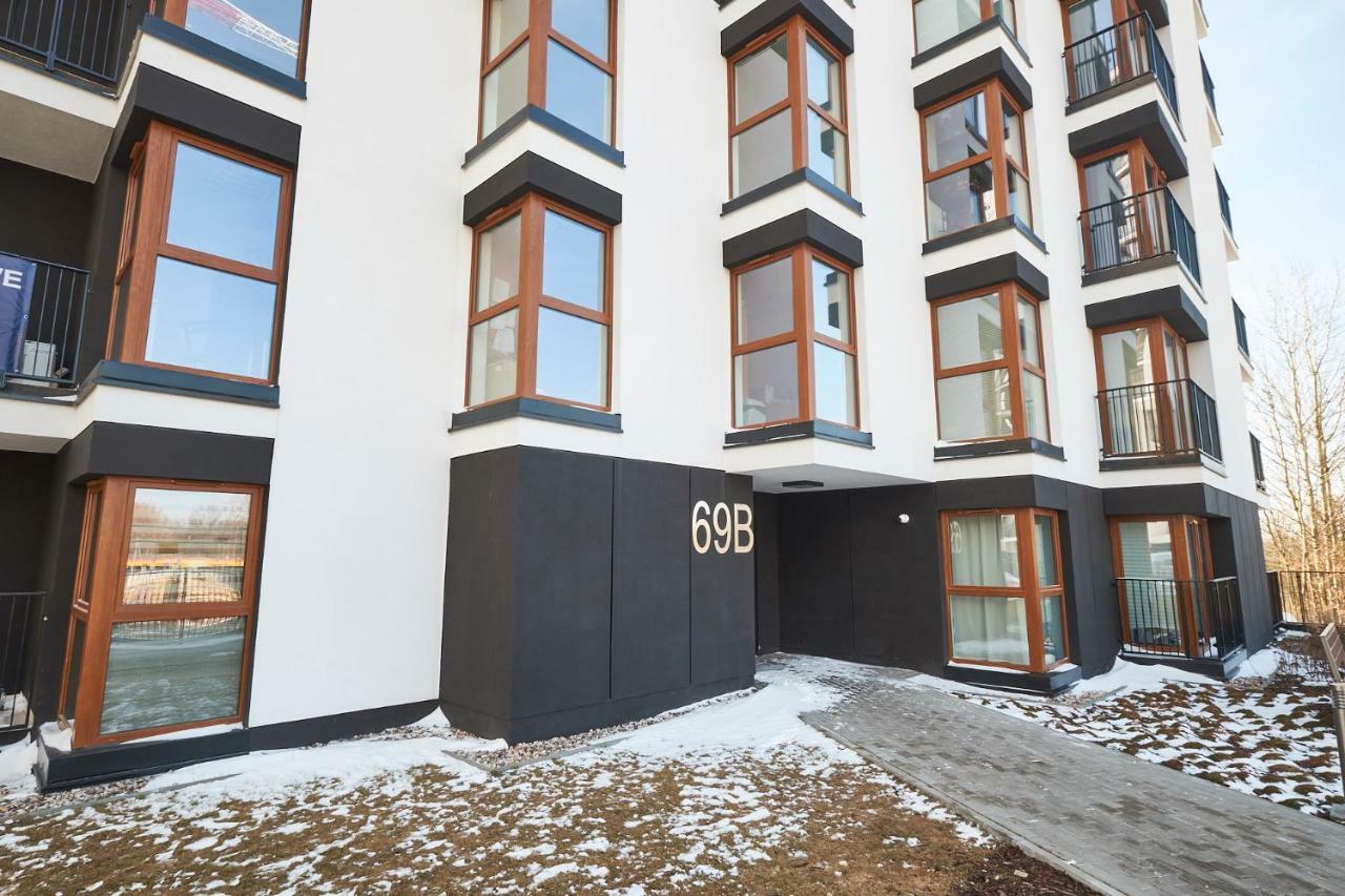 Modern Apartment In Warsawa Bagian luar foto
