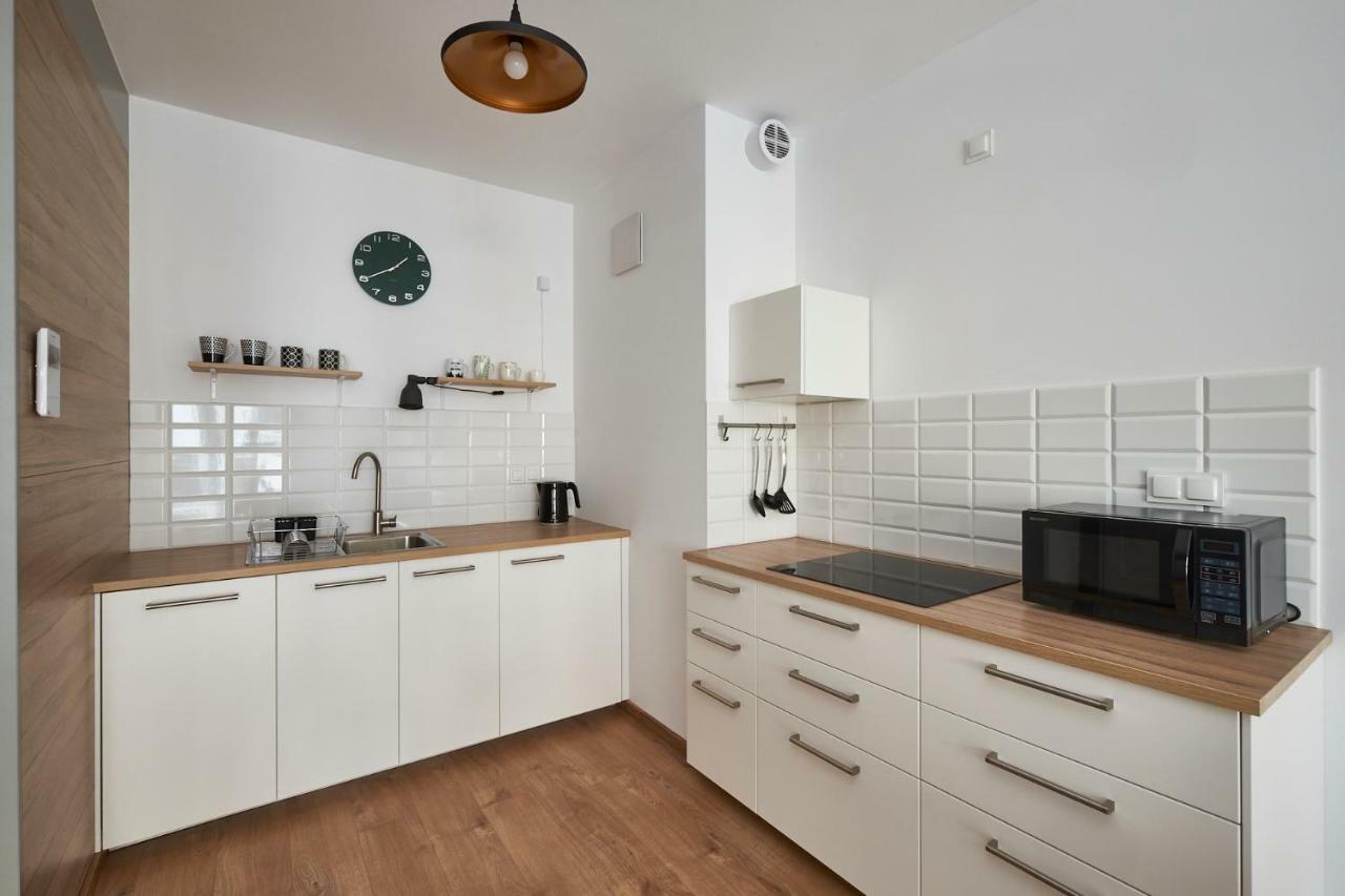 Modern Apartment In Warsawa Bagian luar foto