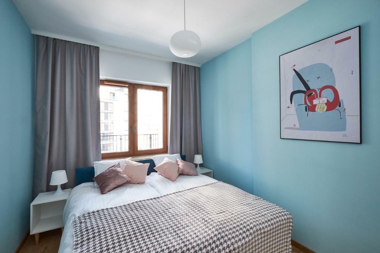 Modern Apartment In Warsawa Bagian luar foto