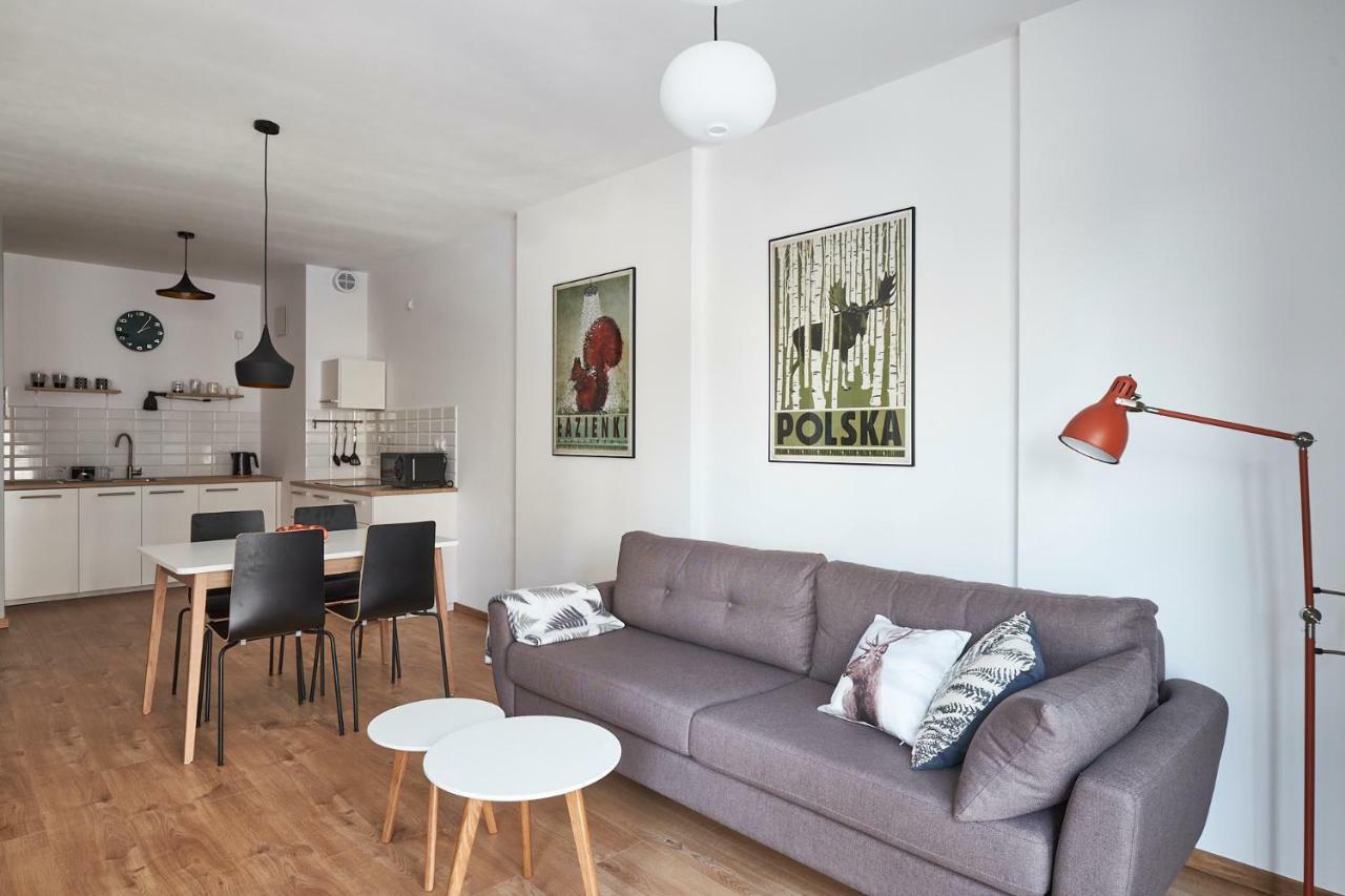 Modern Apartment In Warsawa Bagian luar foto