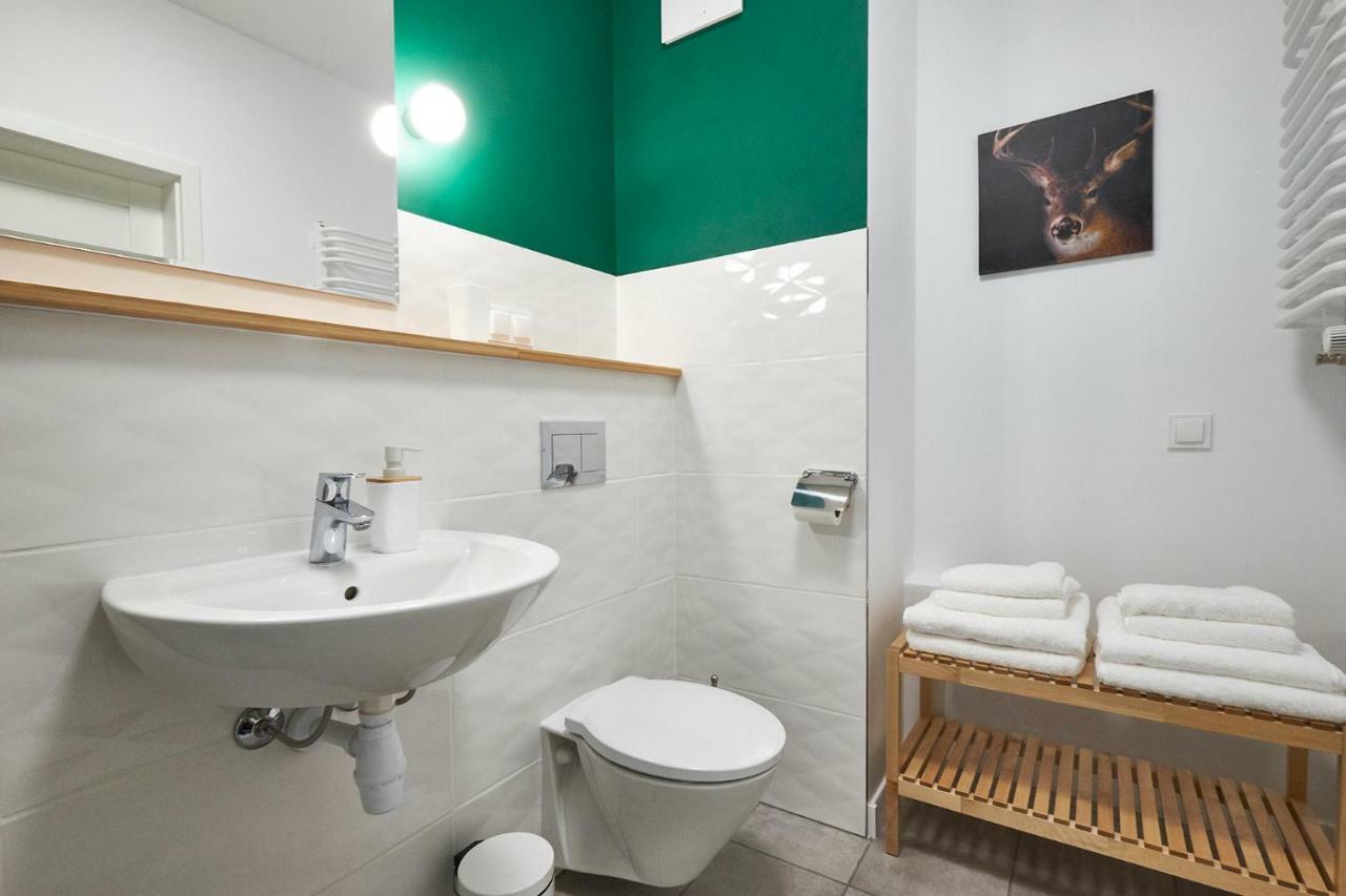 Modern Apartment In Warsawa Bagian luar foto