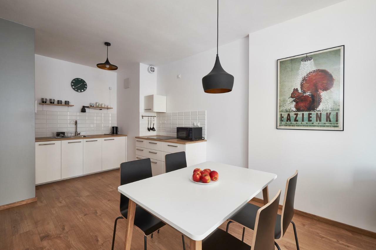 Modern Apartment In Warsawa Bagian luar foto