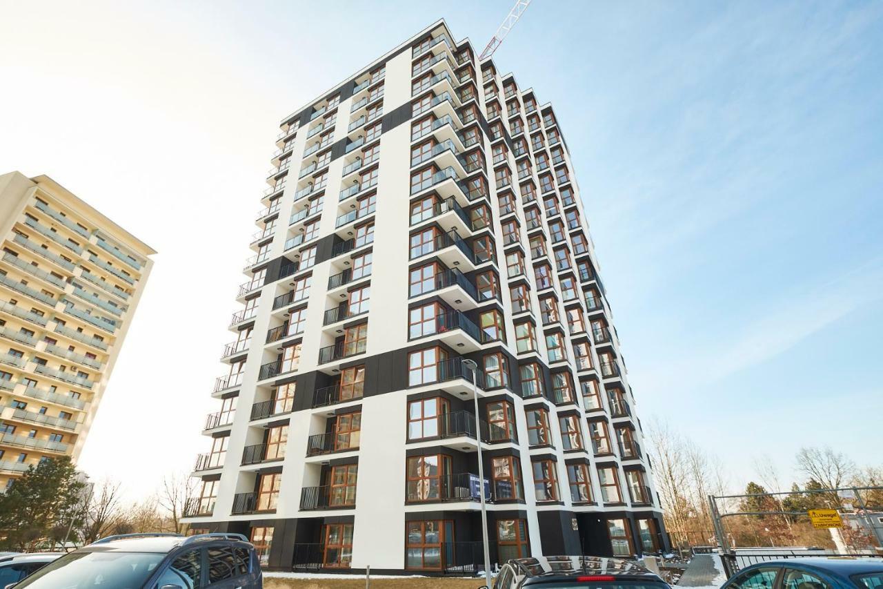 Modern Apartment In Warsawa Bagian luar foto